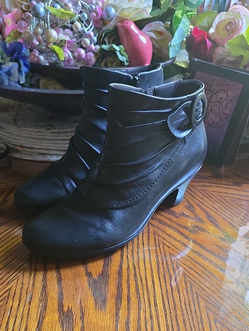 Cobb Hill Leather Booties